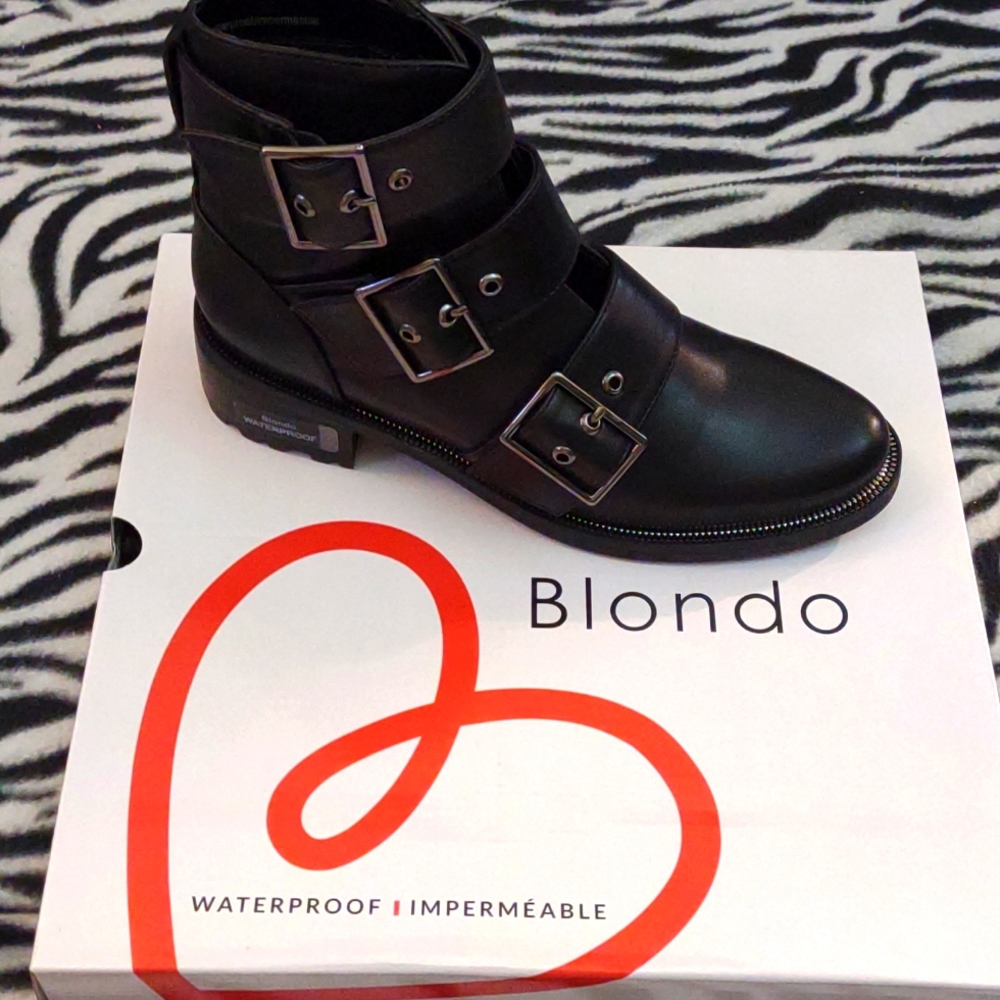 👣BLONDO Charlie Moto Boots (Waterproof Leather-Made in Canada)